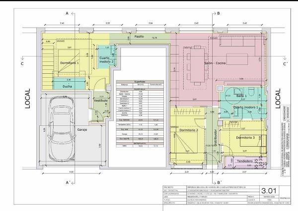 Plano. Proyecto